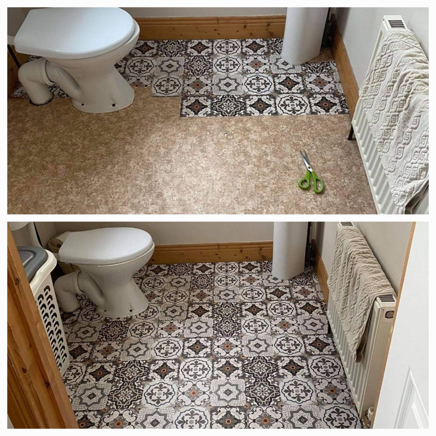Grey Mosaic, Self-Adhesive Roll