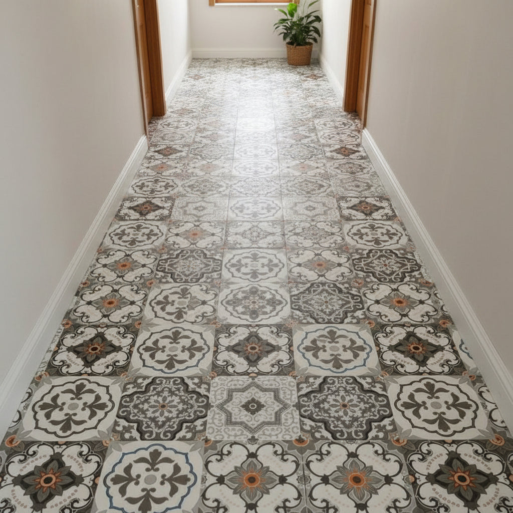 Mosaic Tile Effect Self Adhesive Roll