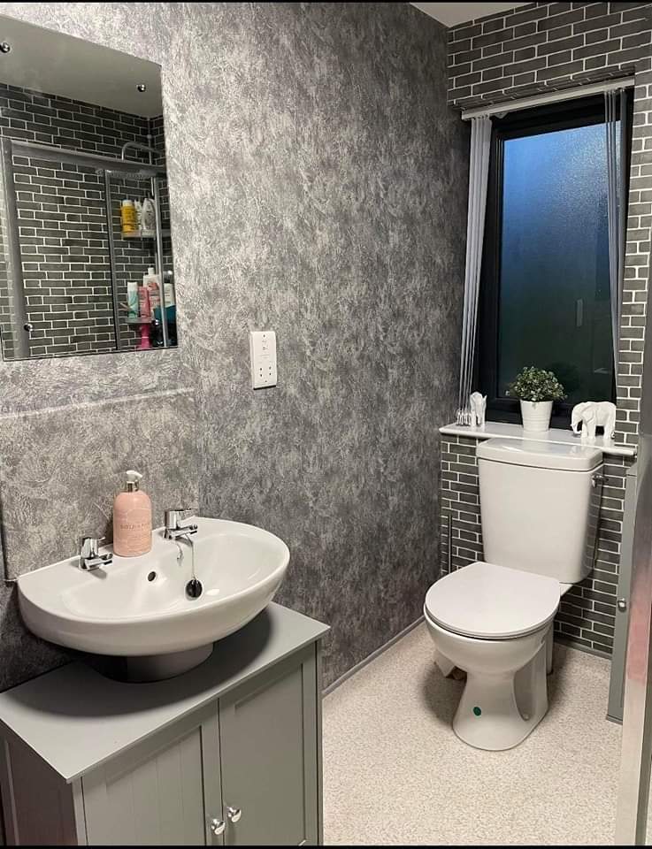 Grey Marble Matt Kitchen Backsplash