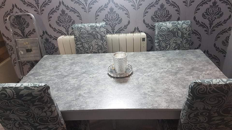 Grey Marble Matt Kitchen Backsplash