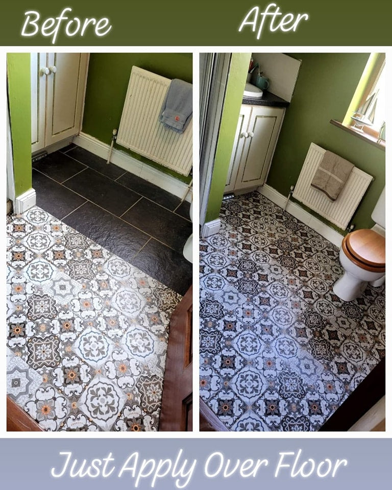 Grey Mosaic, Self-Adhesive Roll