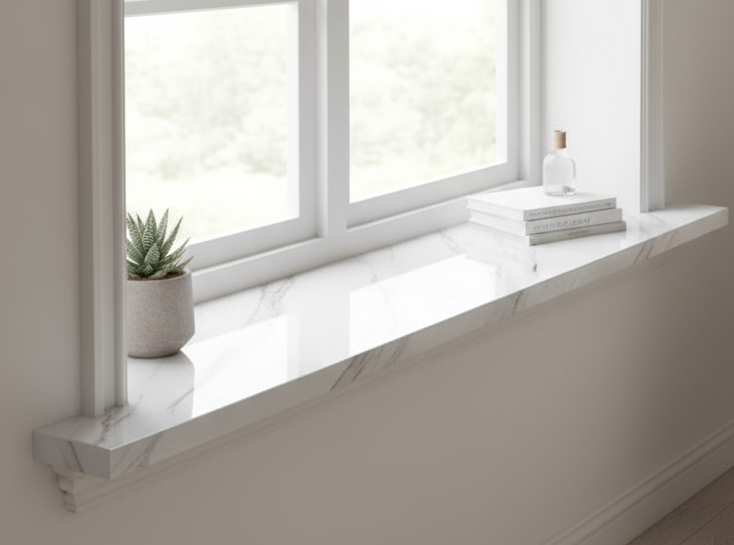 Marble Window Sill Roll . Luxurious Roll