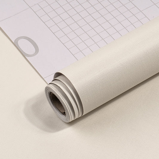 Thick HEAVY Cream Embossed Roll . STICK ON ROLL