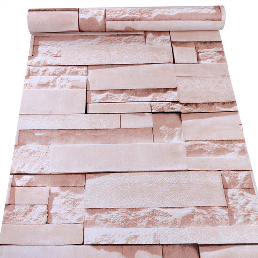 Peach Brick / Stone Wallpaper