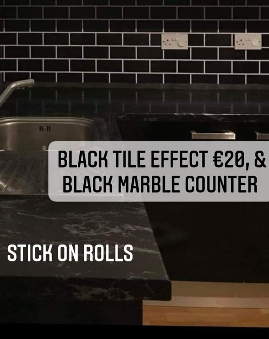 Black Tile & Black Marble Twin pk offer