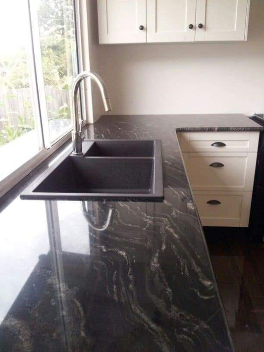 Black Marble Gloss (Heavier Roll)