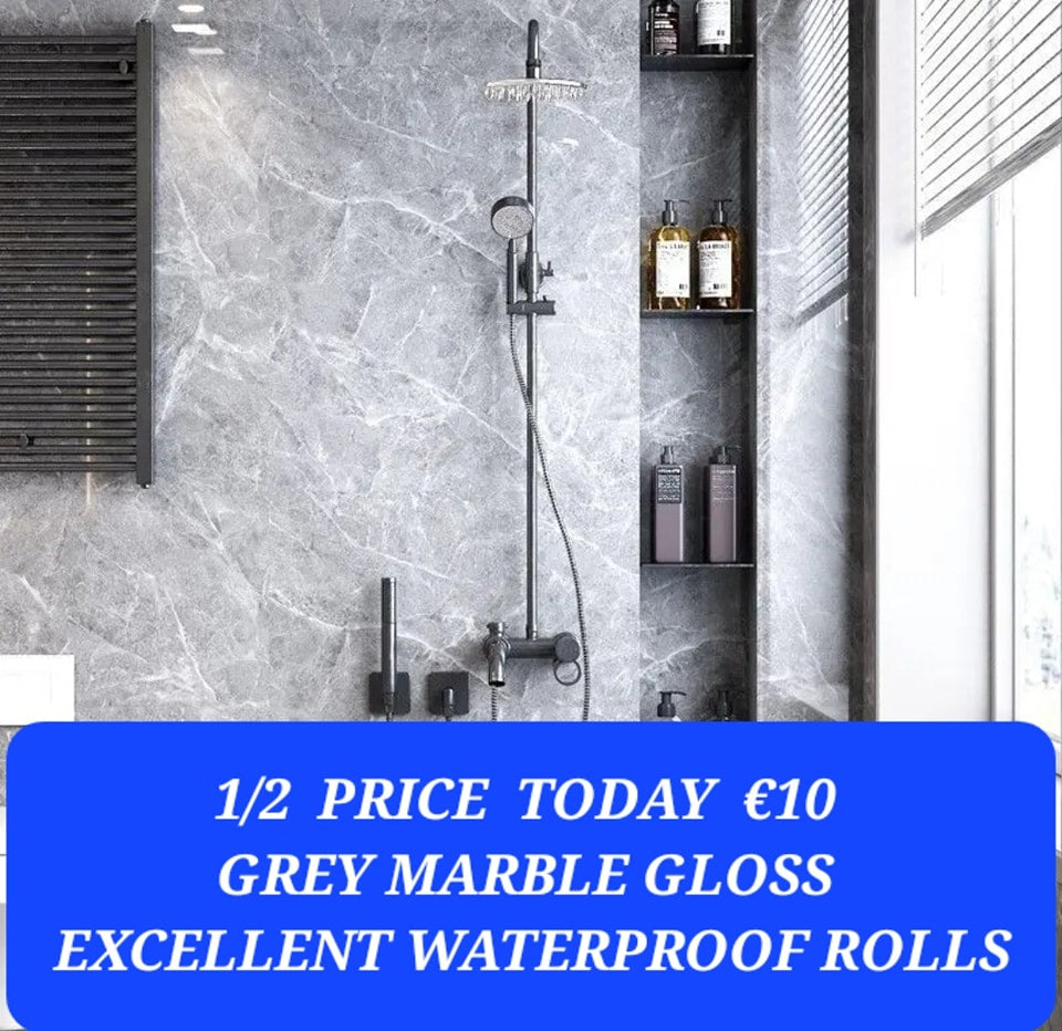 ‼️ 50% SALE ‼️ Grey Marble Gloss.. REDUCED €10