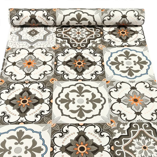 Mosaic Tile Effect Self Adhesive Roll