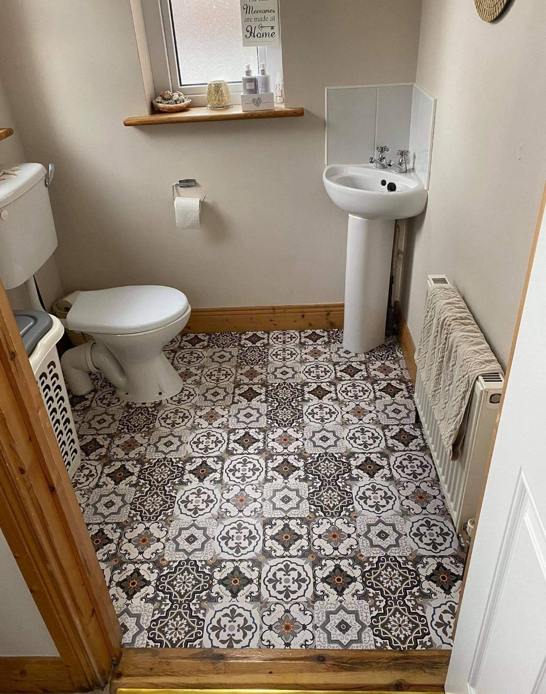 Grey Mosaic, Self-Adhesive Roll