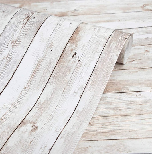 Wood Effect Stick On Roll 1000cm