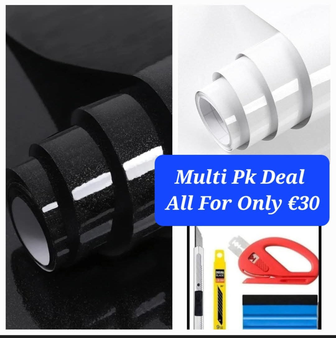 Black Gloss , White Gloss & Application kit "DEAL"