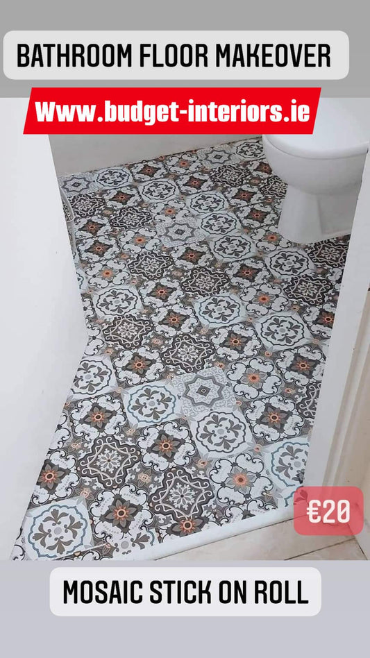 Floor Sticker Over Existing Flooring. Heavier Roll