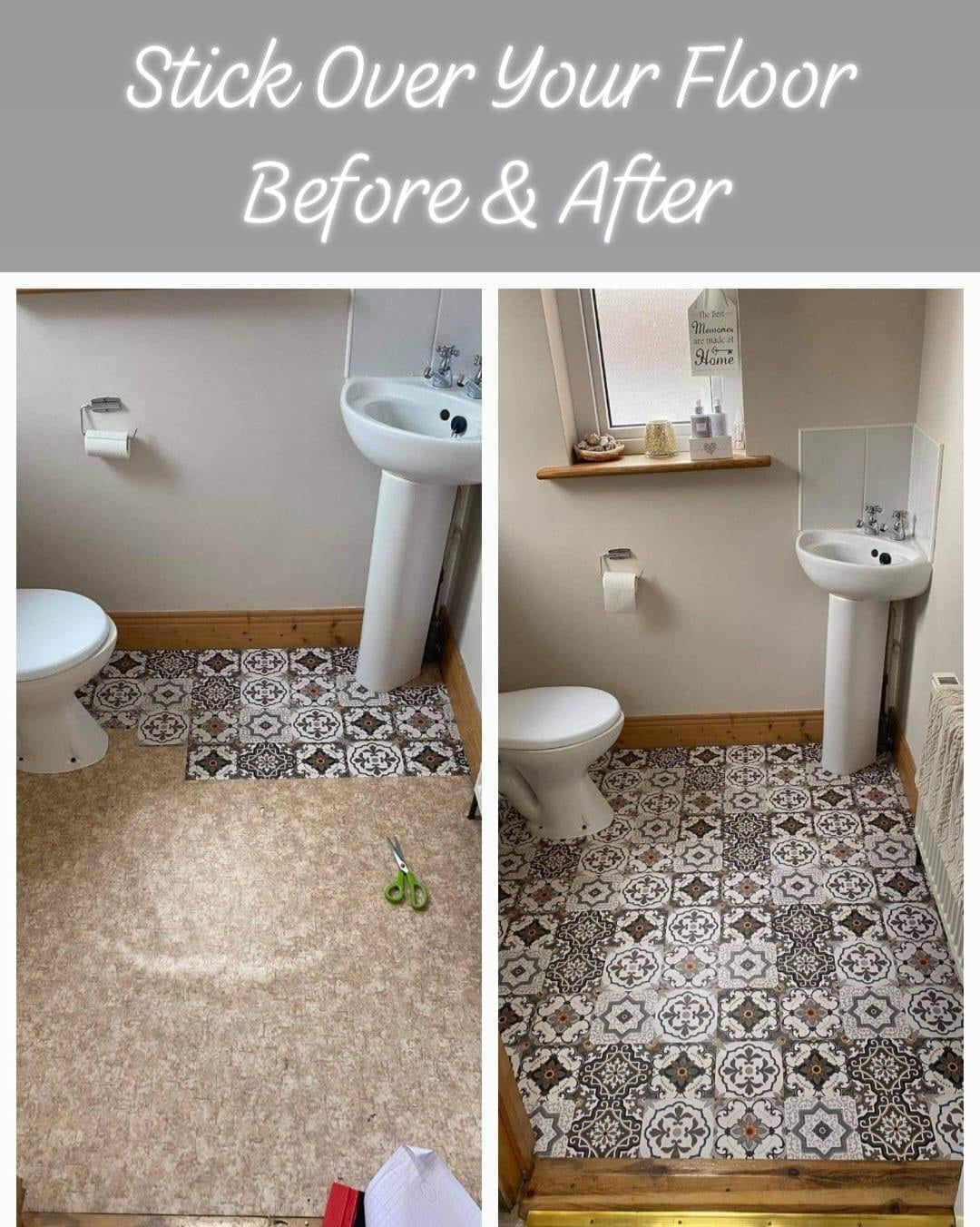 Grey Mosaic, Self-Adhesive Roll