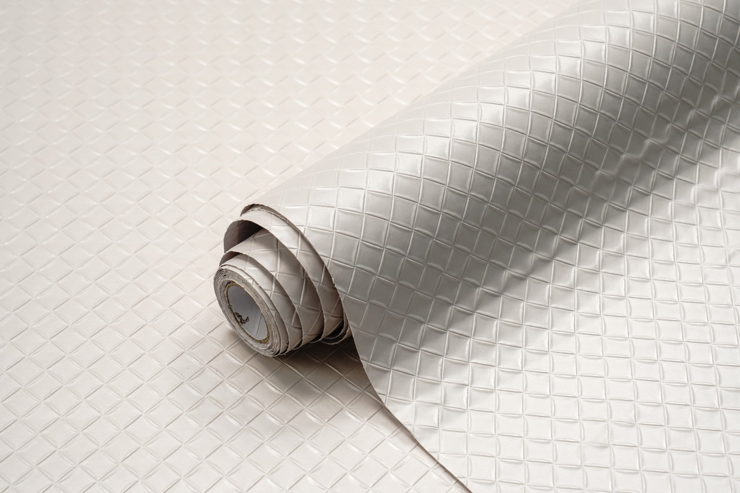 Cream LUXURIOUS 3D pattern Self Adhesive (Thicker Roll )