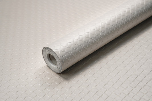 Cream LUXURIOUS  3D pattern Self Adhesive (Thicker Roll )