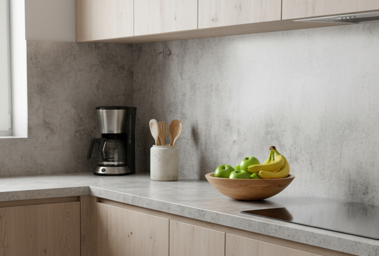 Concrete Effect Self-Adhesive wallpaper - Thicker Embossed Roll