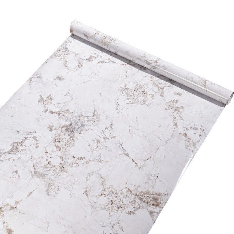 White & Gold Marble, EXTRA LARGE ROLL