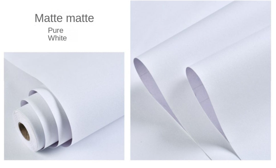 White Matt Self Adhesive Roll
