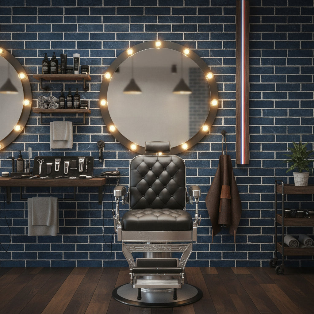 Navy Brick Self-Adhesive roll