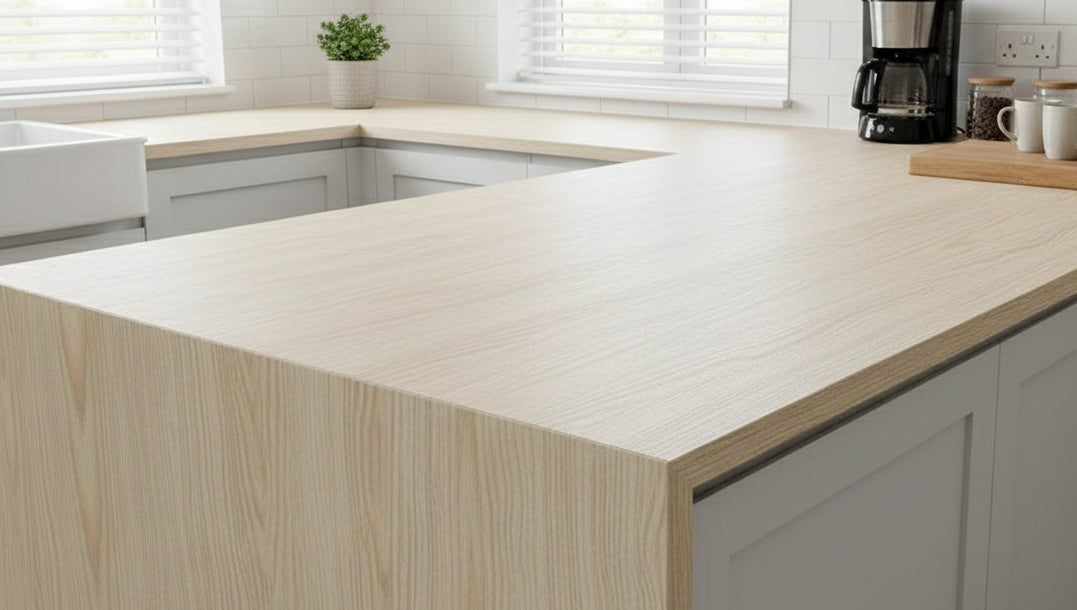 Natural Oak Self-Adhesive Roll wood feel to touch