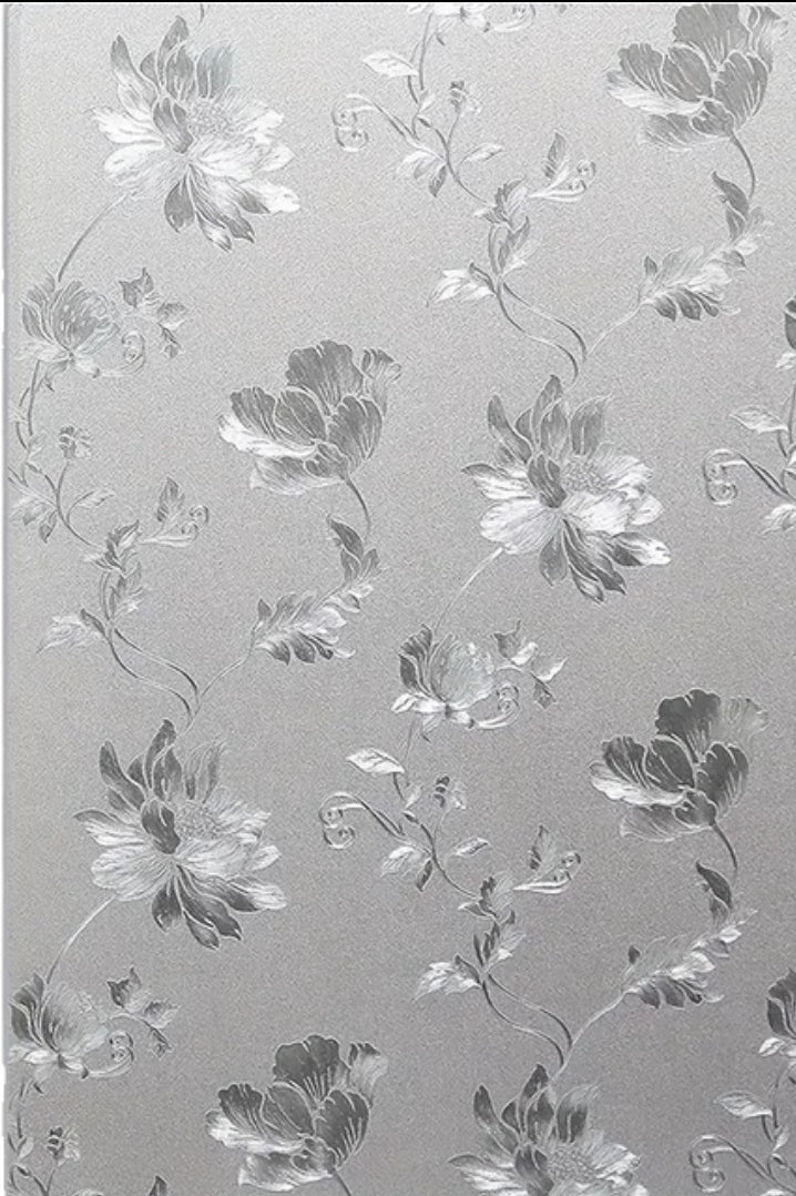 Grey / Silver Luxurious Wallpaper
