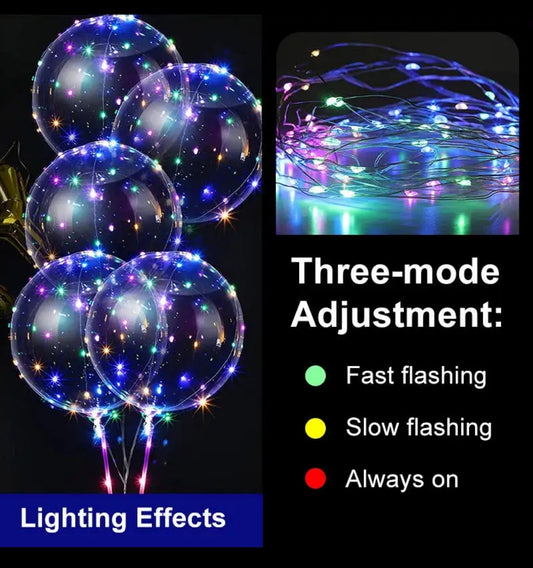 LED  FLASHING  BALLOONS