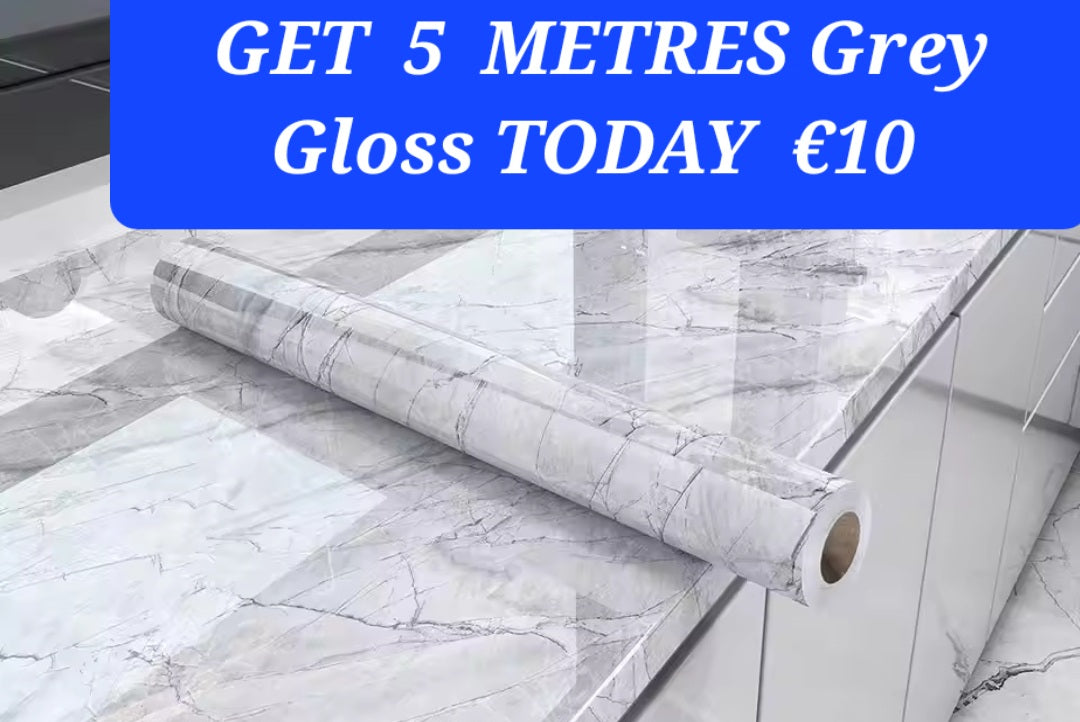 Grey GLOSS MARBLE
