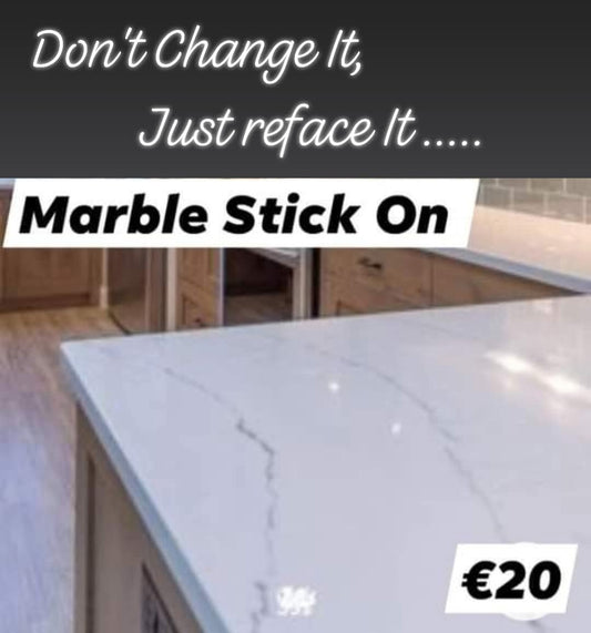 Realistic Gloss Marble Countertop Roll