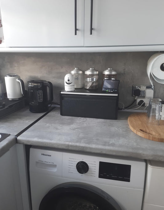 Grey Counter & Backsplash Roll