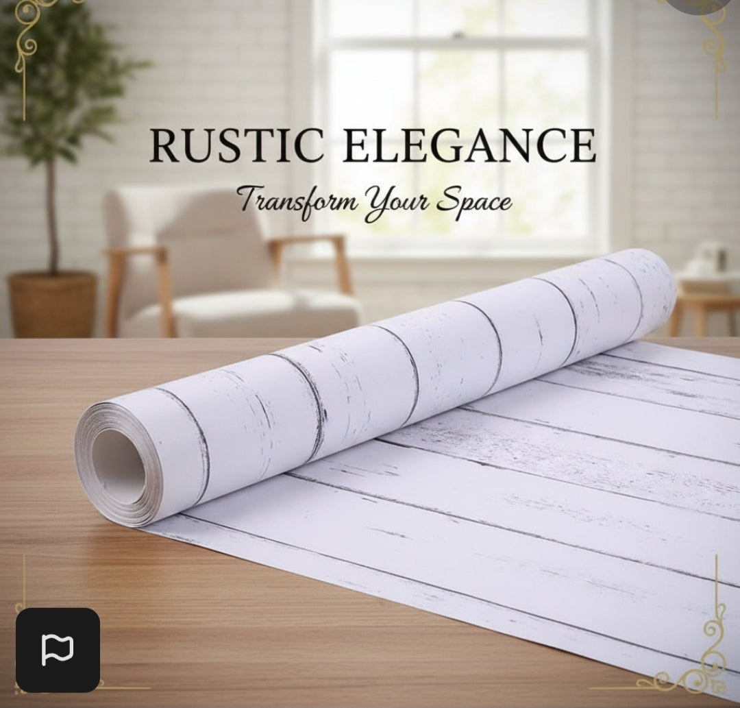 ‼️ LARGE 1000cm Wood Effect Self-Adhesive Roll