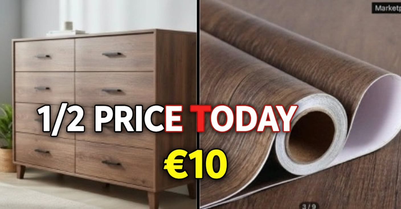 Furniture Wood Effect Self-Adhesive Roll