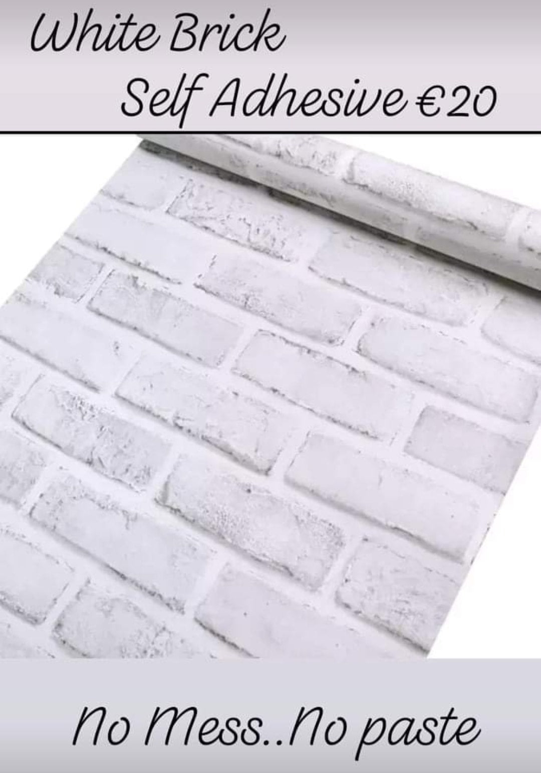 White Brick Wallpaper