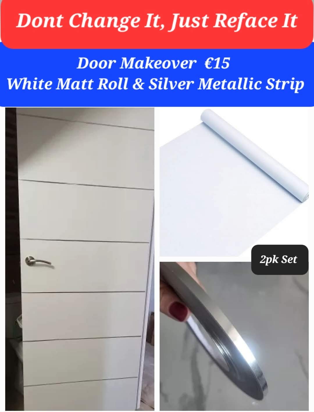 Internal Door Makeover in Minutes