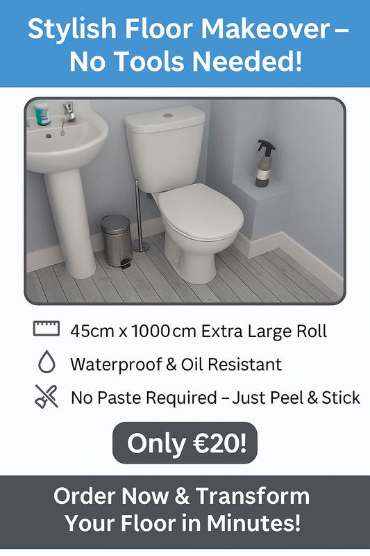 Grey Wood Stick on Roll over Existing Floor