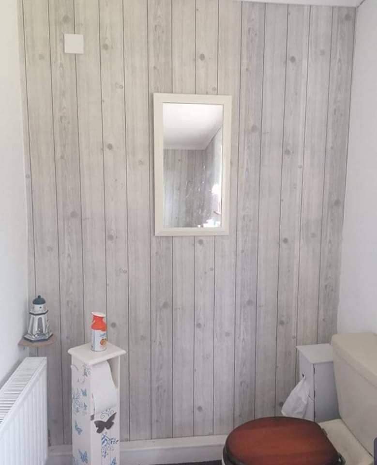 Grey Wood, Apply Over Existing Floor , Walls , furniture