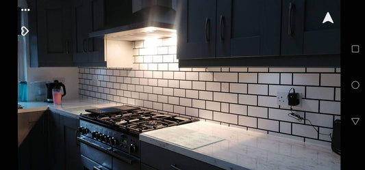 White Tile Stick on Roll Xtra Large