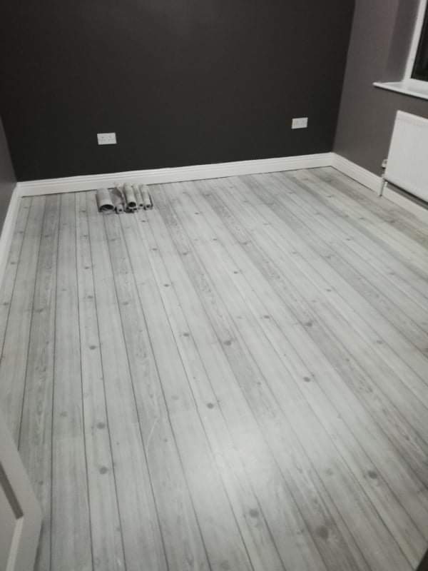 Grey Wood, Apply Over Existing Floor , Walls , furniture