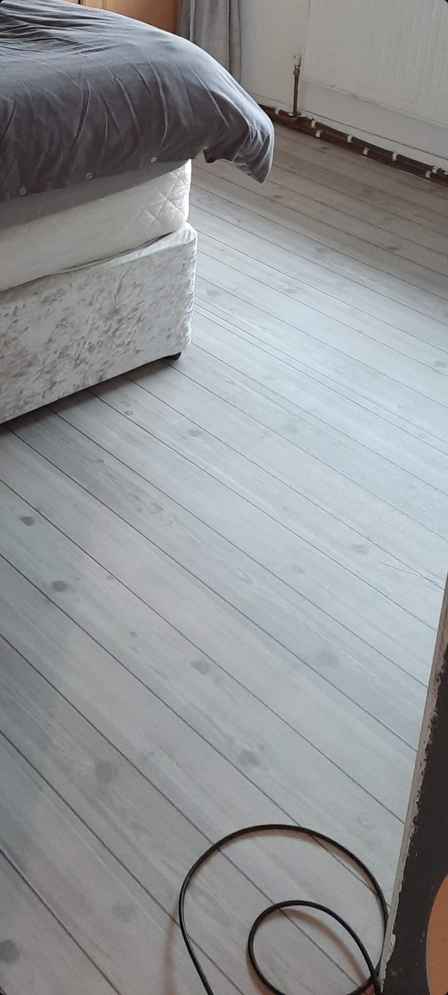 Grey Wood, Apply Over Existing Floor , Walls , furniture