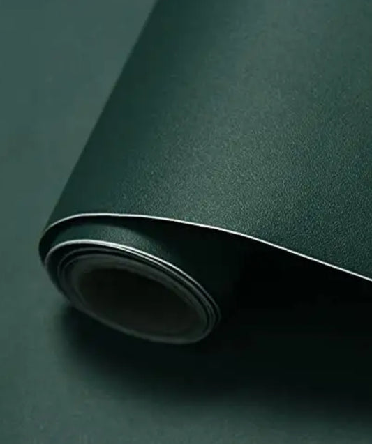 Green Embossed Wallpaper Self Adhesive