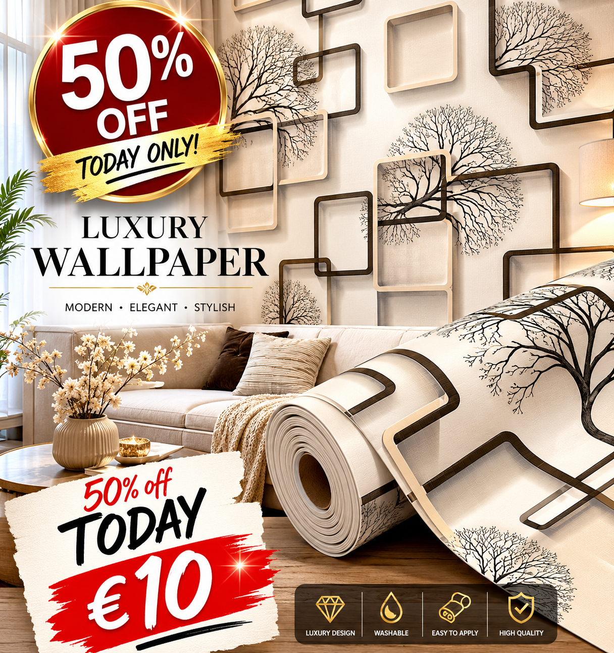 Feature Wallpaper ‼️ 50% off TODAY