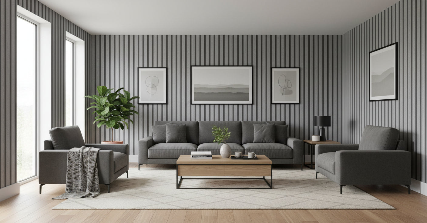 Pannelling Wallpaper