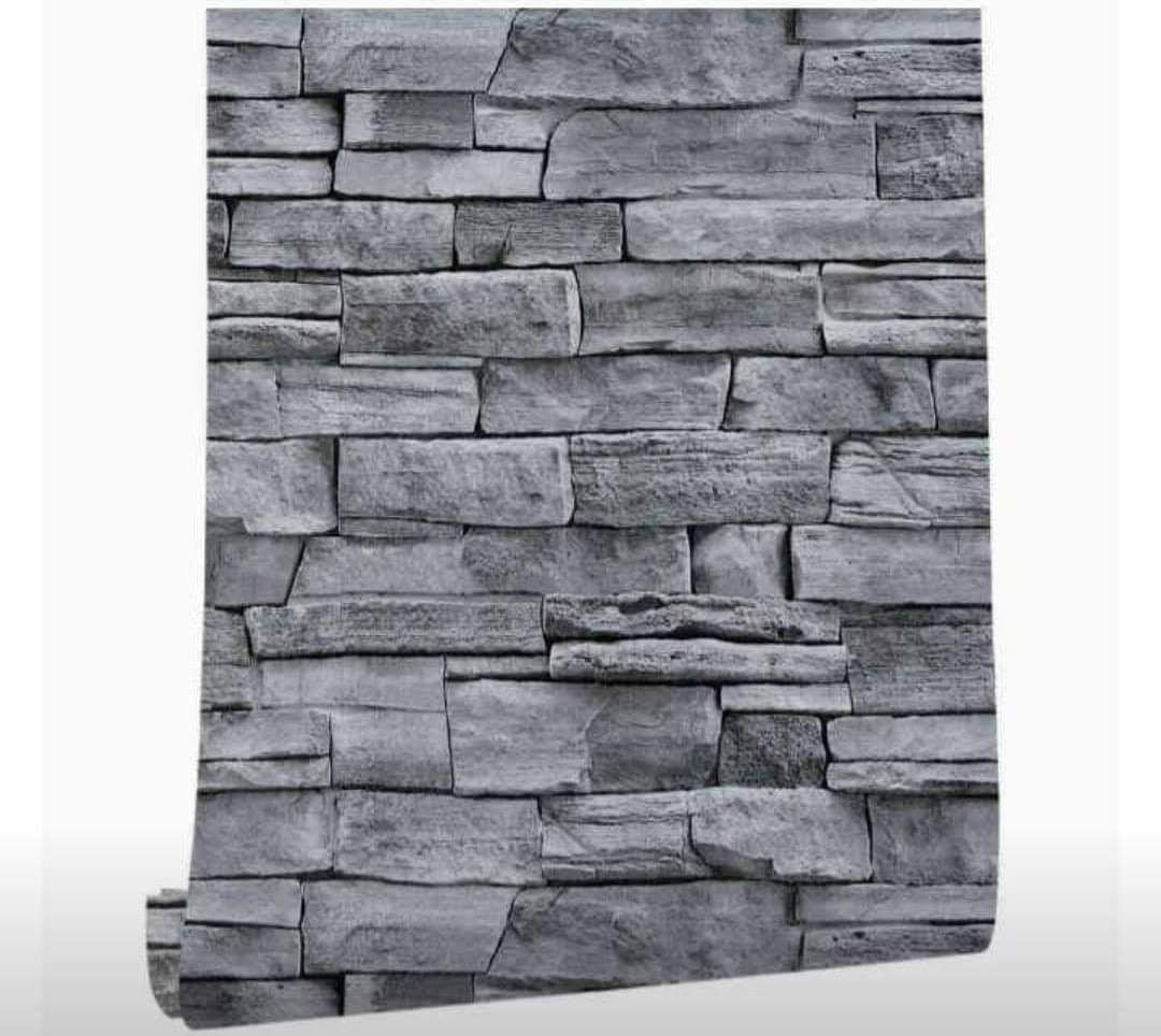 Stone Backsplash Makeover