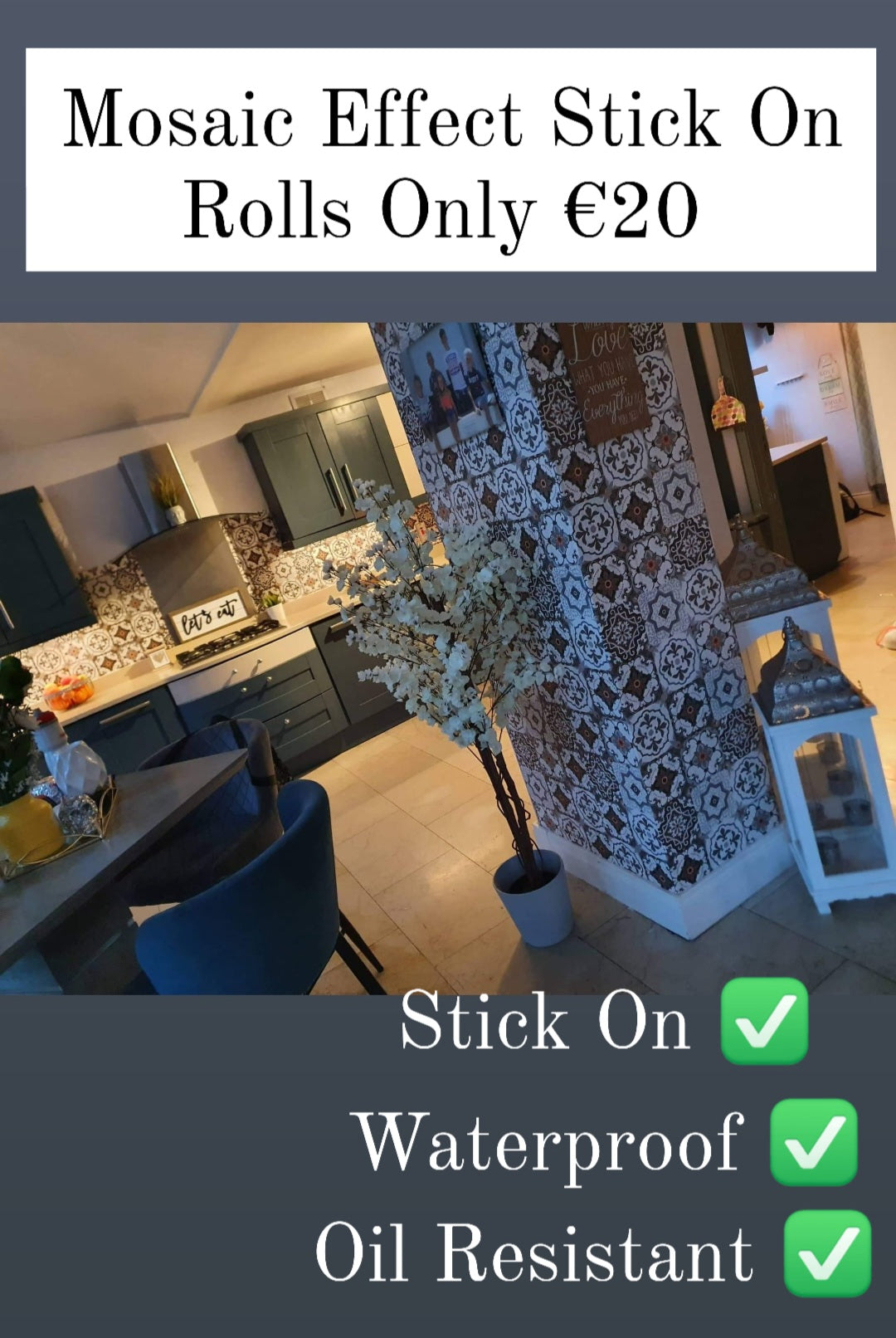 Grey Mosaic Tile