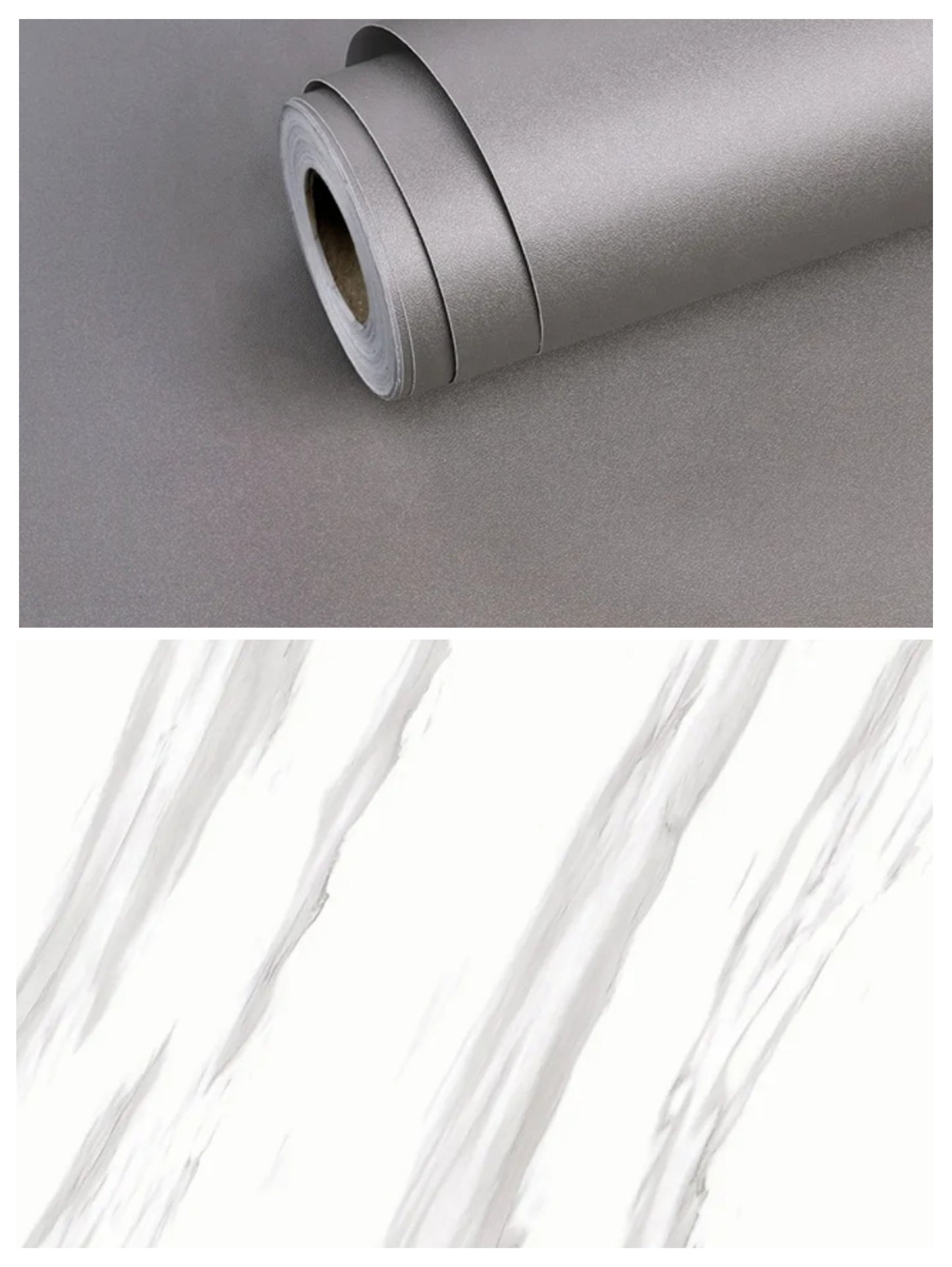 Twin Pk Offer Grey Matt & White Gloss Marble