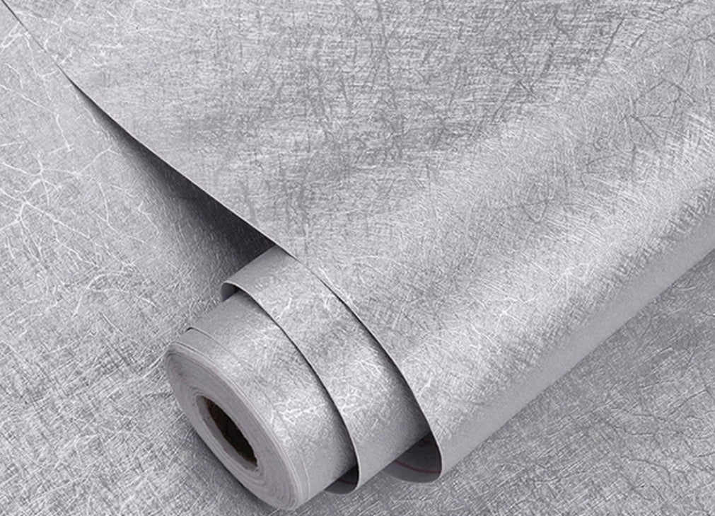 Silver Silk Wallpaper