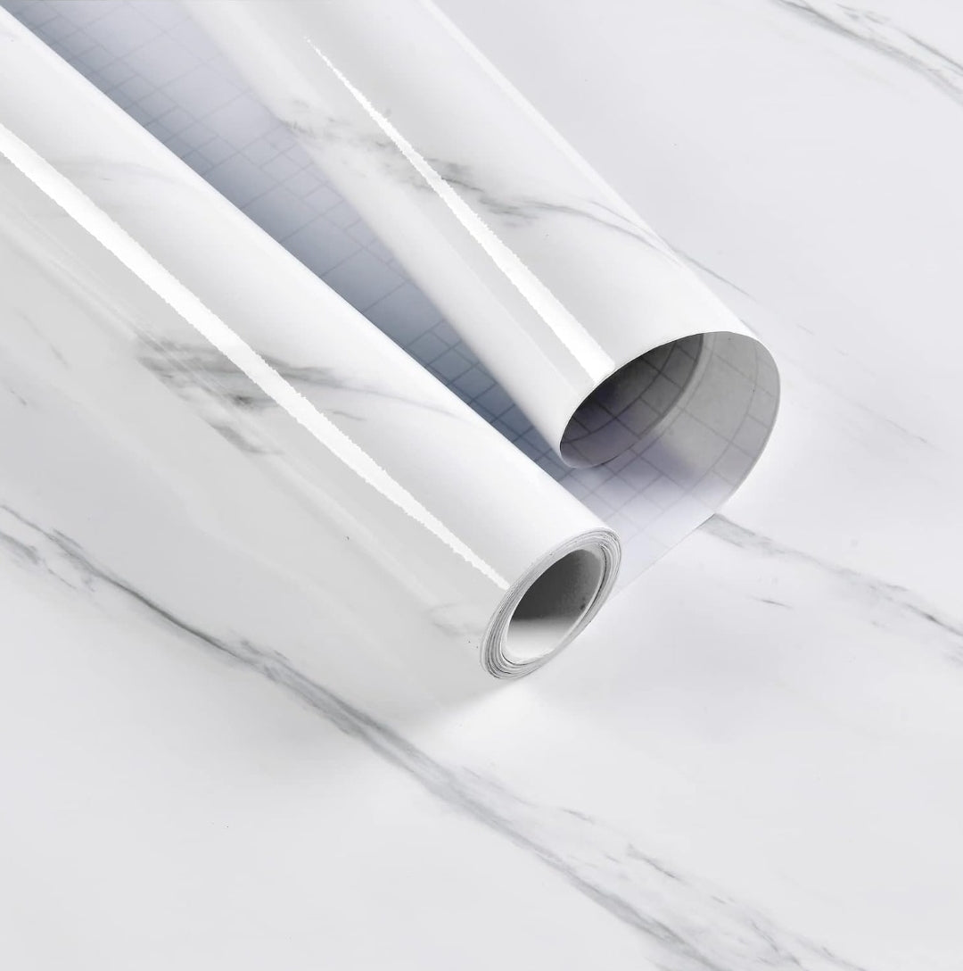 White Granite Effect