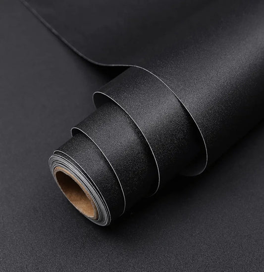 Black Embossed texture heavy Quality Self Adhesive Roll