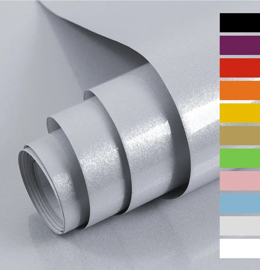 Grey Gloss Self Adhesive Roll