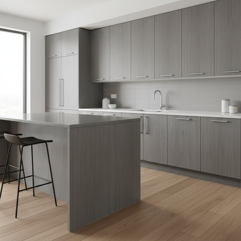 Grey Walnut Wood Grain