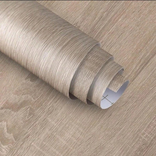 Wood Grain Self Adhesive Contact Paper Waterproof Vinyl for Furniture Decor